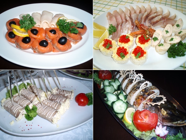 Венский Двор: фуршетное меню