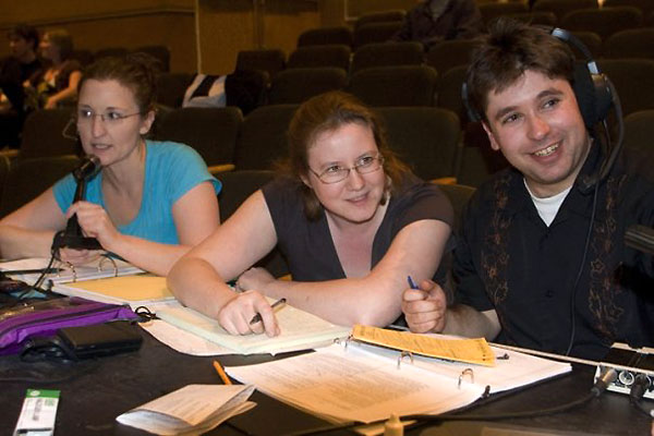 На прогоне спектакля. Фото Лоры Коваль