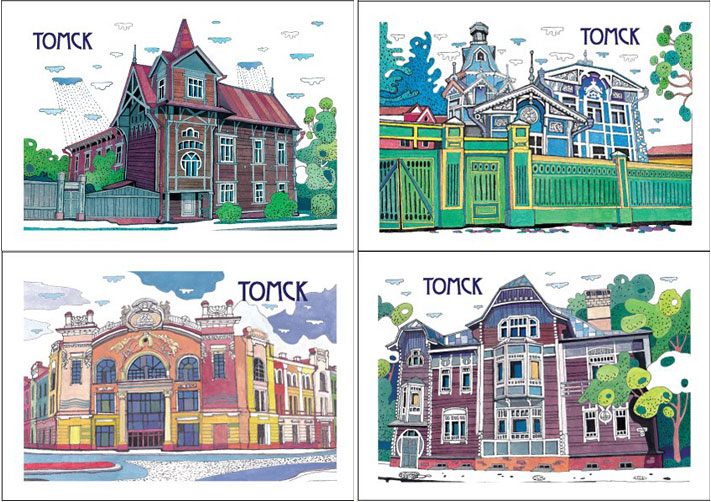 Печать открыток в Томске на заказ