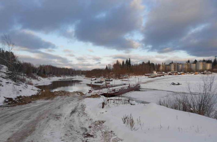 Наплавной мост