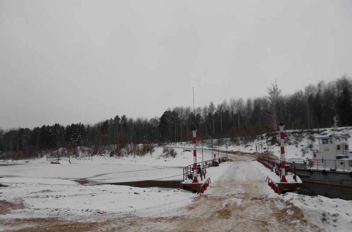 Наплавной мост