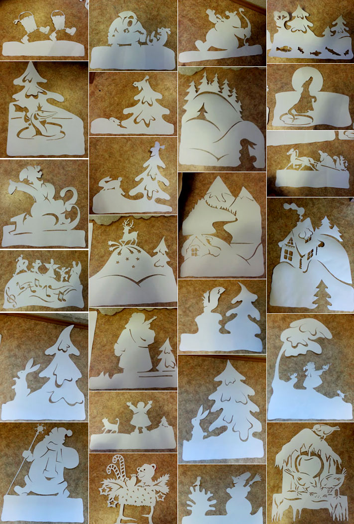 Школа Кристина силуэты окна