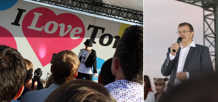 Фестиваль City to city, финал, мэр Николайчук