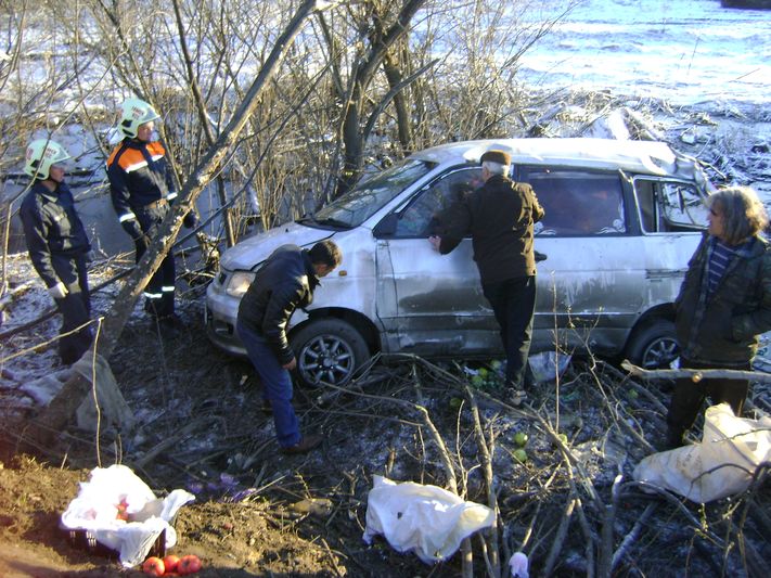 ДТП с овощами