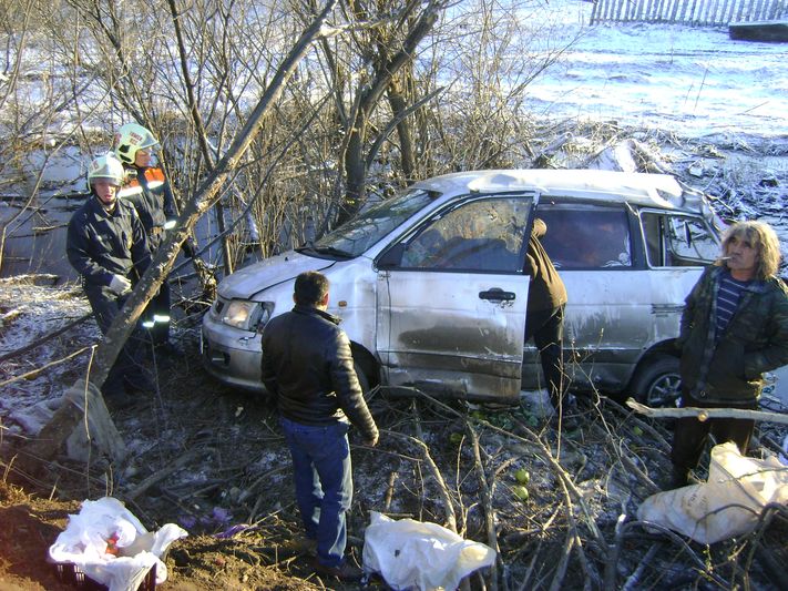 ДТП с овощами