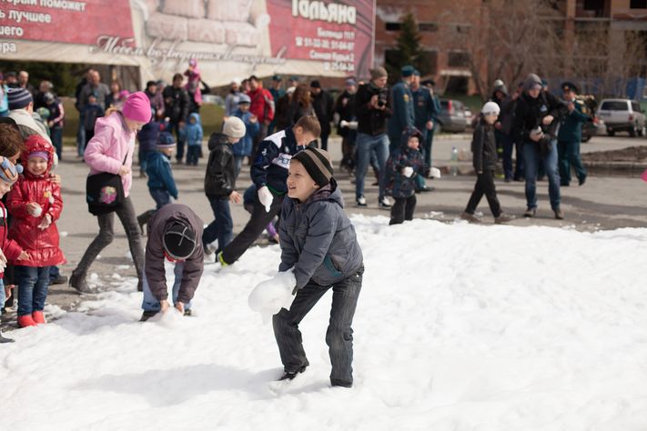 Парад пожарной техники