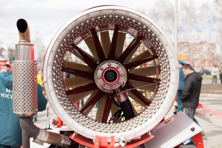 Парад пожарной техники