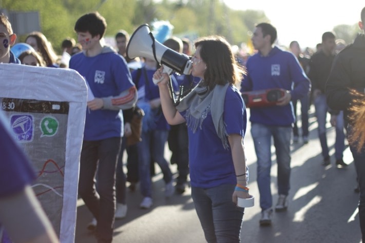 ТУСУР шествие