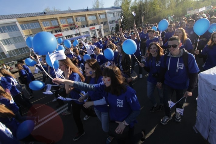 ТУСУР шествие