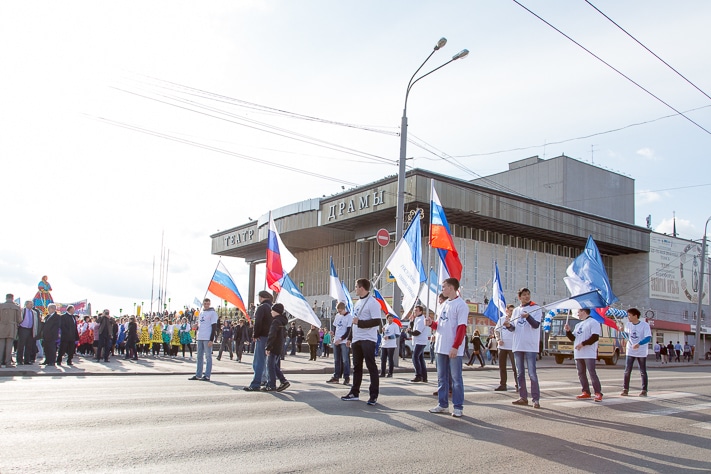 Шествие ТГУ 2014