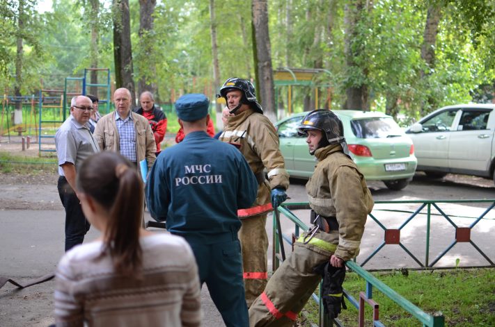 Учения взрыв газа