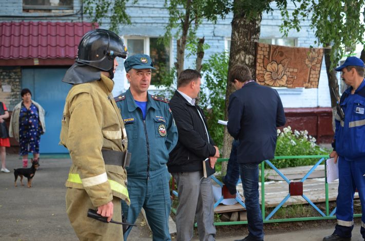 Учения взрыв газа