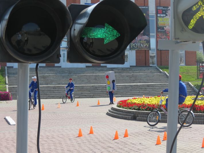 Выставка светофоров