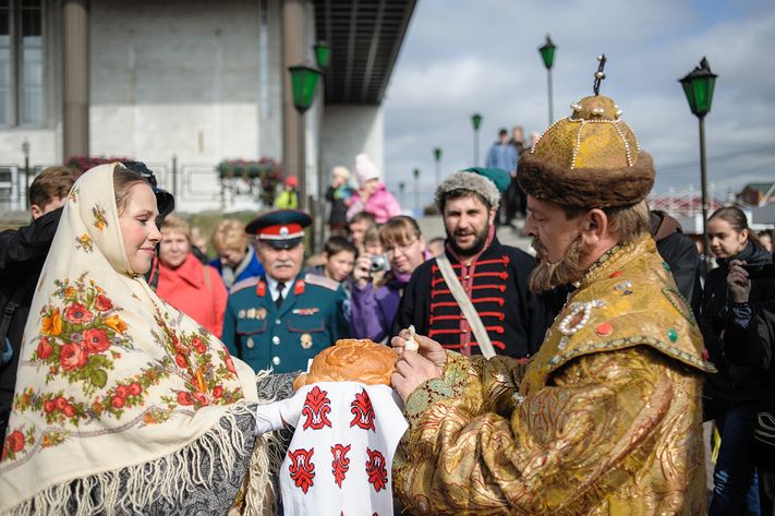 Народные гуляния Томск-2014
