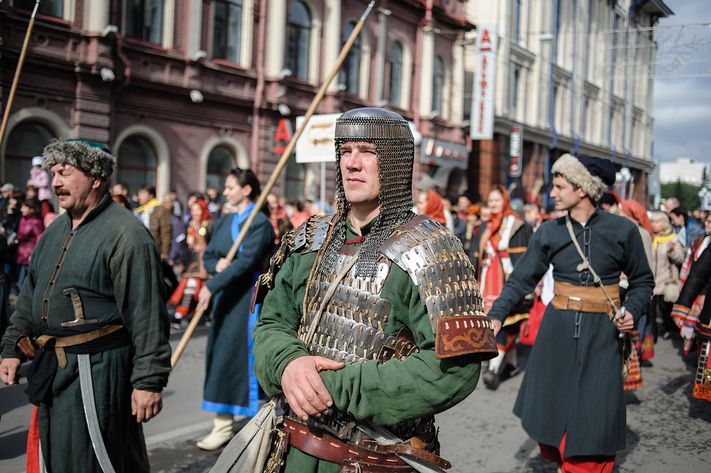 Народные гуляния Томск-2014