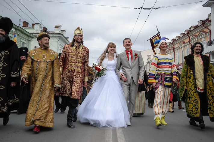 Народные гуляния Томск-2014