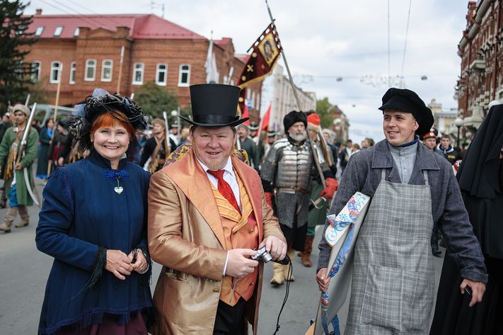 Народные гуляния Томск-2014