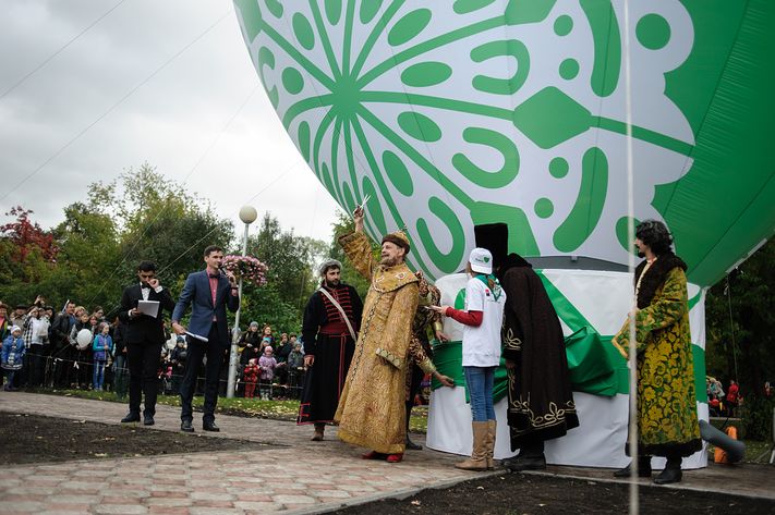 Народные гуляния Томск-2014