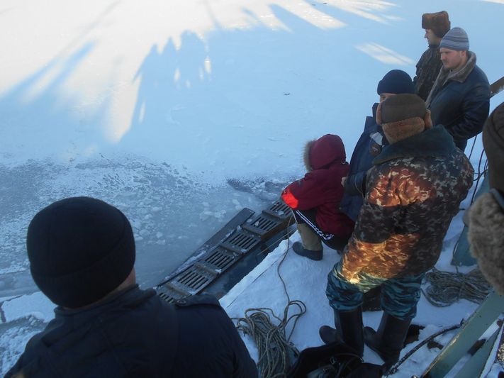Водолазные работы в Моряковском затоне