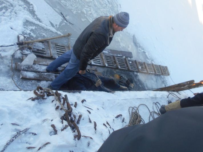 Водолазные работы в Моряковском затоне