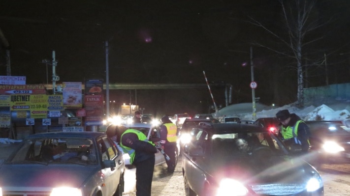 Пьяный водитель