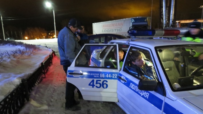 Пьяный водитель