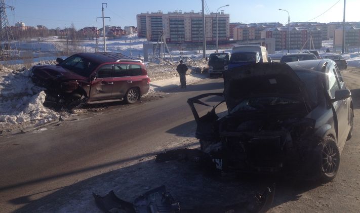 ДТП Клюева 10 февраля