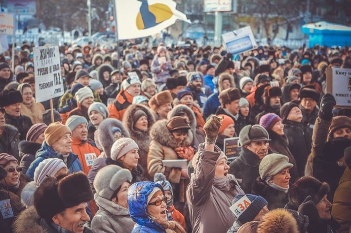 Митинг ТВ-2 1 февраля 