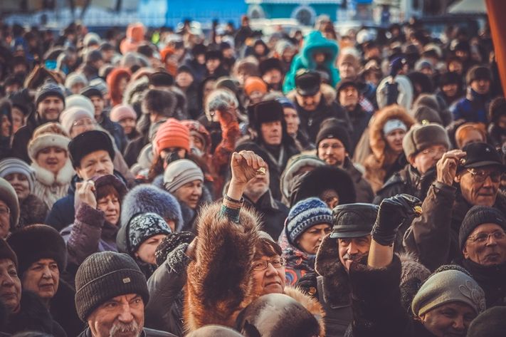 Митинг ТВ-2 1 февраля 