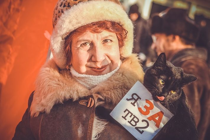 Митинг ТВ-2 1 февраля 