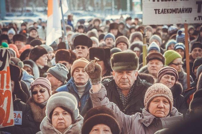 Митинг ТВ-2 1 февраля 