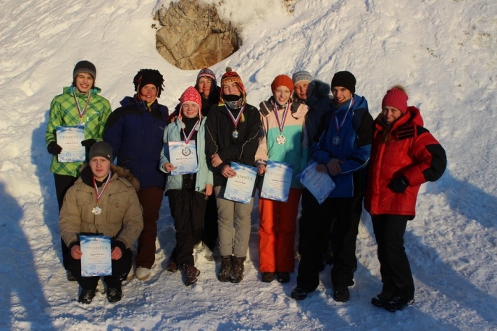Чемпионат и первенство Томской области по ледолазанию