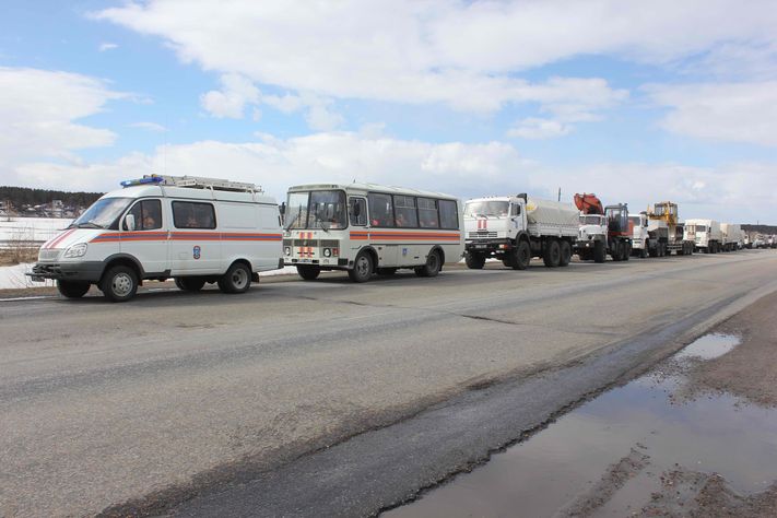 Новосибирские спасатели Томск