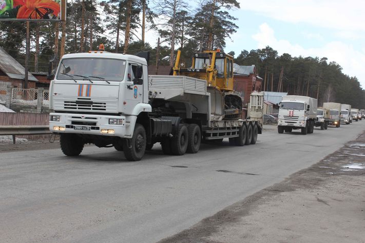 Новосибирские спасатели Томск