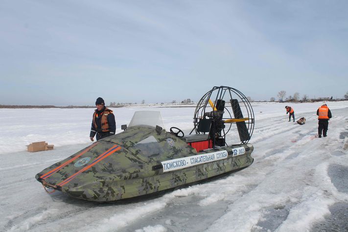 Ледовзрывные работы