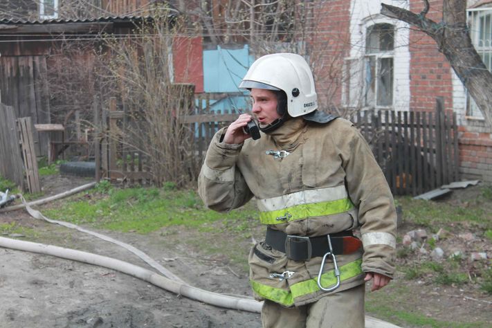 Пожар спасли 5 человек Томск