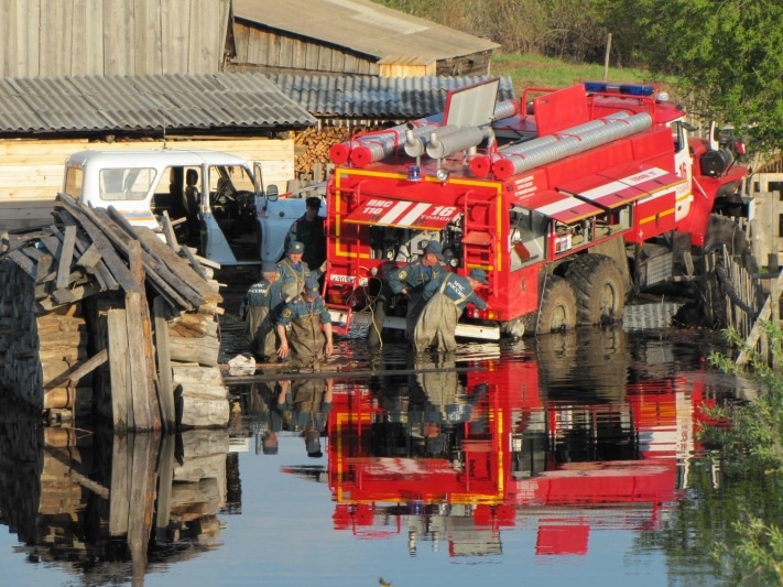 Доставка подтопленным