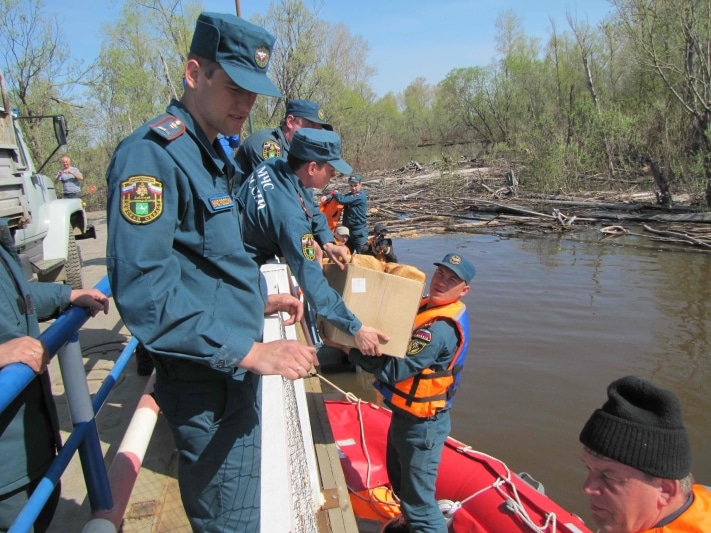 Доставка подтопленным