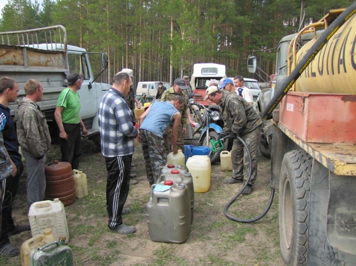 Доставка подтопленным