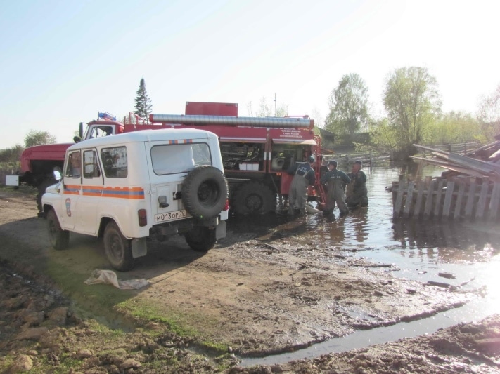Доставка подтопленным