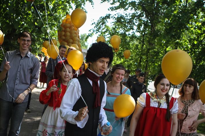 Пушкин флешмоб 