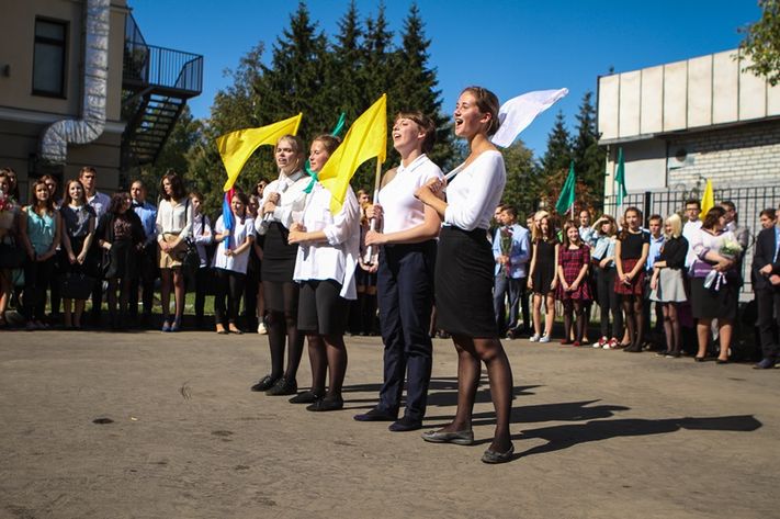 новое здание томского Гуманитарного лицея