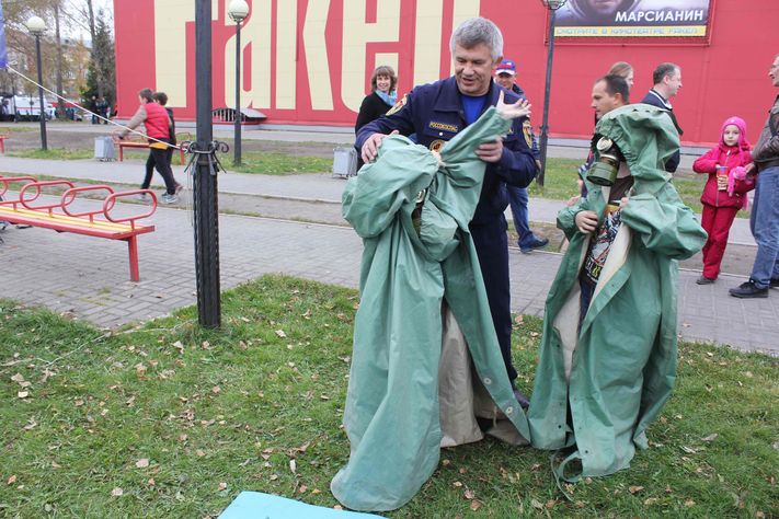 Выставка техники ГУ МЧС