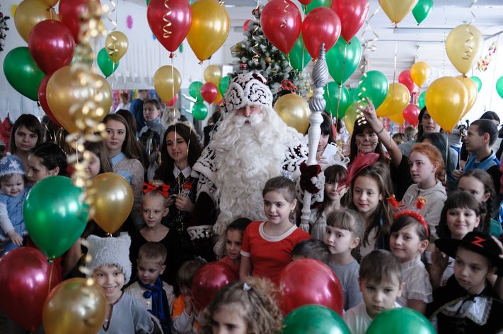 Дед Мороз в Томске