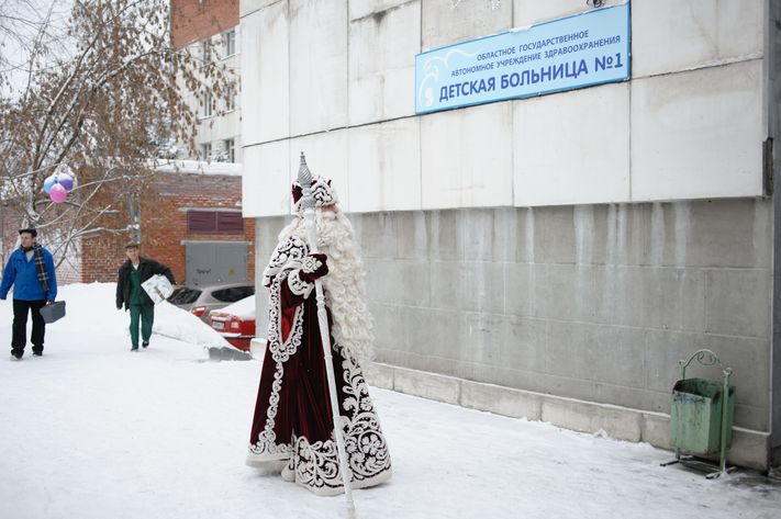 Дед Мороз в Томске