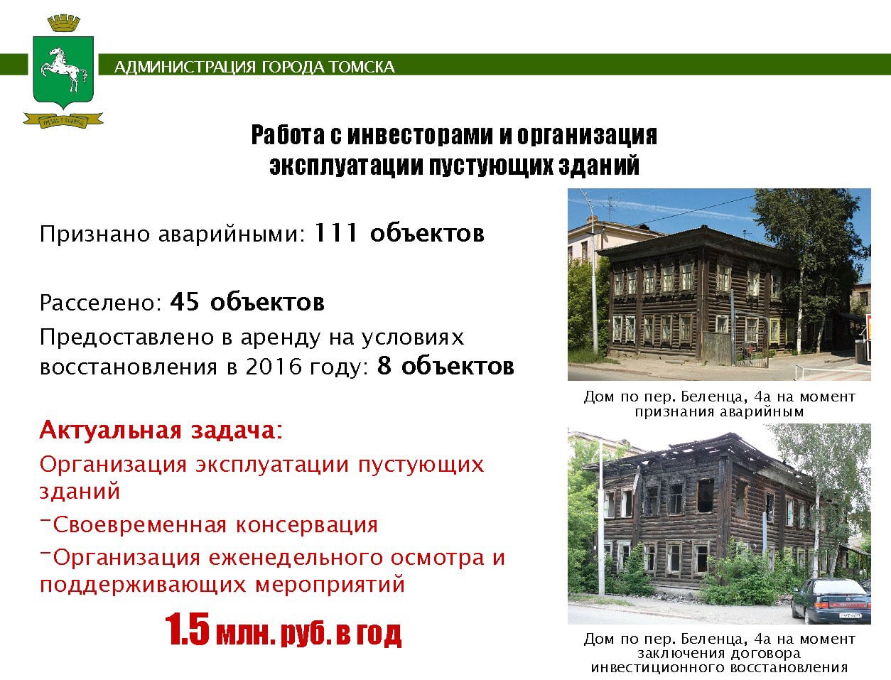 Никита Кирсанов: «Сохранением томских «деревяшек» должны заниматься и  город, и область» - Город - Томский Обзор – новости в Томске сегодня