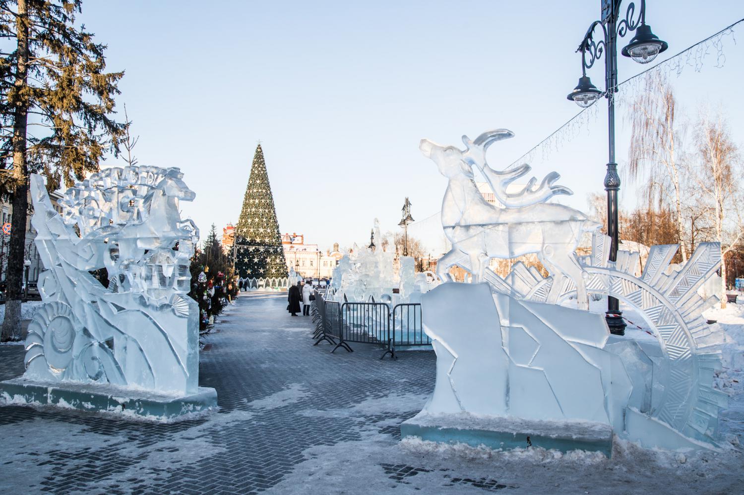Новый год ❄, Томские новости, конкурс фестиваль народное искусство новый год В декабре Томск украсят ледяные скульптуры, посвященные народному искусству