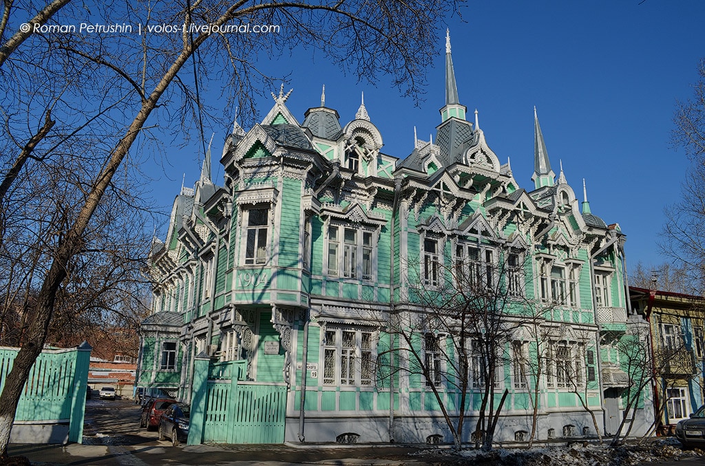 Самые красивые деревянные дома Томска - где?