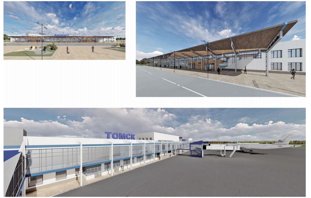 Томские новости, аэропорт терминал реконструкция Томский аэропорт проведет масштабную реконструкцию (ПРОЕКТ)