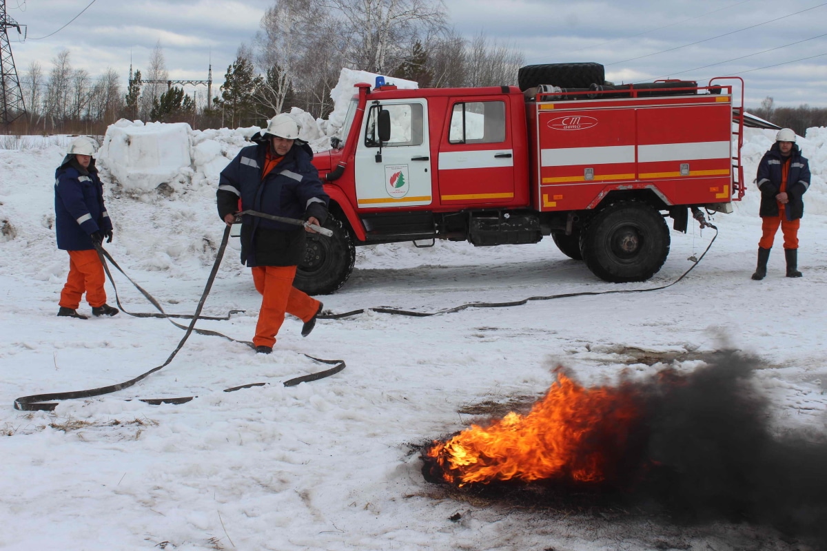 Безопасность, Томские новости, пожарные учения ликвидация возгорания пострадали от огня лесные пожары В Томске «потушили» лесной пожар в районе Киргизки